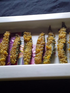 A picture of Bhendi rawa fry.