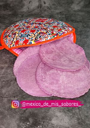Una foto de 💥 TORTILLAS MORADAS 💥