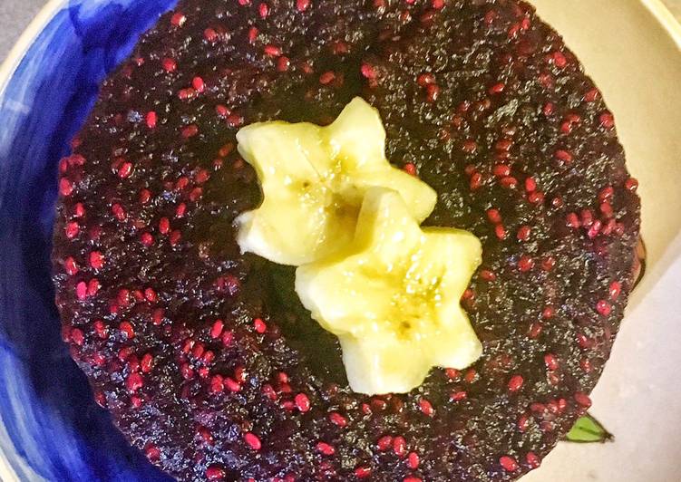 Tortine di rapa rossa e banana