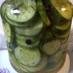Maple Dill Pickles A picture of Maple Dill Pickles.