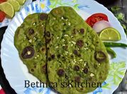 A picture of baked naan