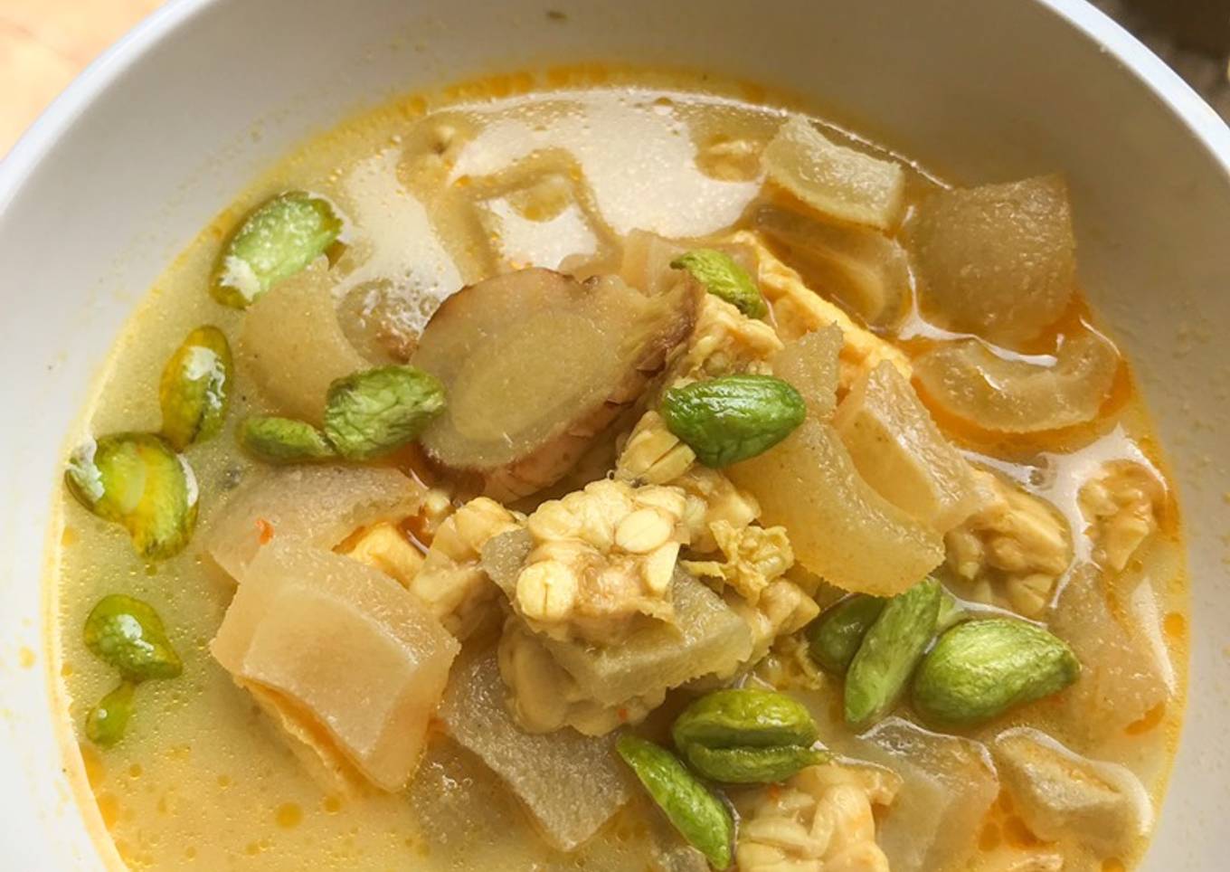 Sayur tempe menjes