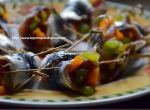 Une photo de Tapas de sardines farcies au poivron