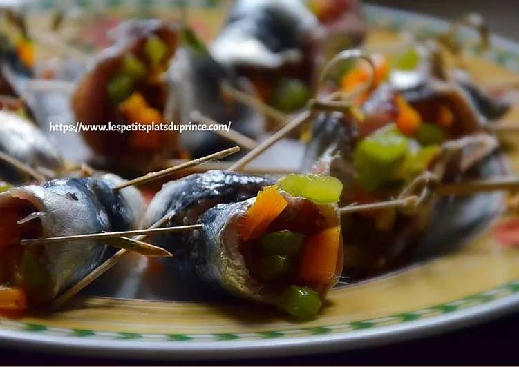 Le secret pour faire des recettes Tapas de sardines farcies au poivron à la maison