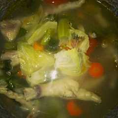 A picture of Sop ceker sedap.