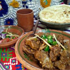 A picture of Peshawari Mutton karahi.