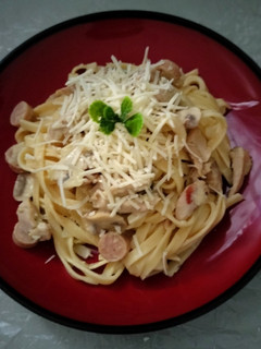 Foto resep Fettuccine carbonara