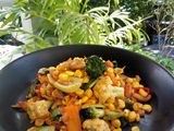Mix Sauté Vegetables with Oysters Sauce
