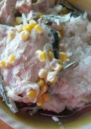 Una foto de Pollo En Crema!