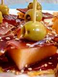 CORAZÓN De Melón con Jamón...❣️❣️❣️...!