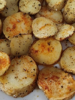Una foto de Papas al microondas