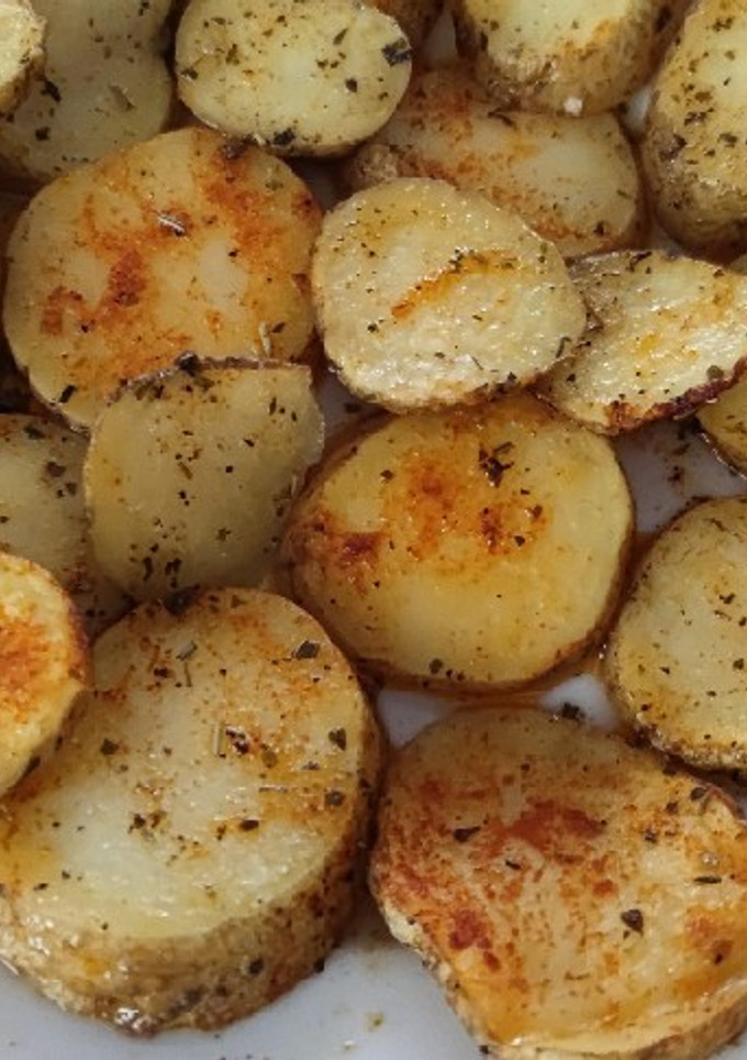 Una foto de Papas al microondas