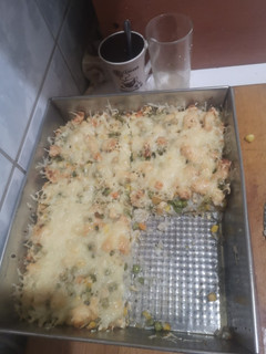 Tepsiben sült zöldséges csirkemell rizottó recept fotója