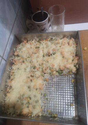 Tepsiben sült zöldséges csirkemell rizottó recept fotója