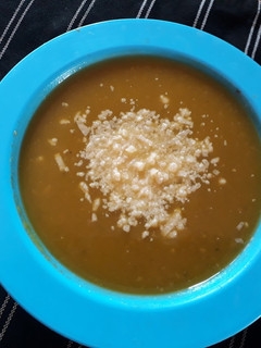 Una foto de Sopa crema de Calabaza