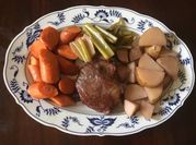 A picture of tender pan steak