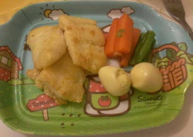 Resep Mpasi 13bln DORI Crispybaby (Camilan atau pendamping makan dengan nasi tim) Anti Gagal