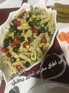 صورة لوصفة سلطة الباستا