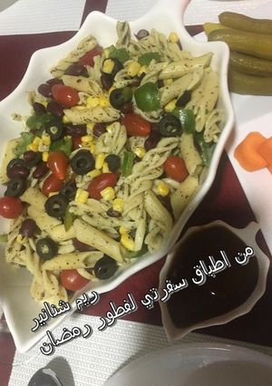 صورة لوصفة سلطة الباستا