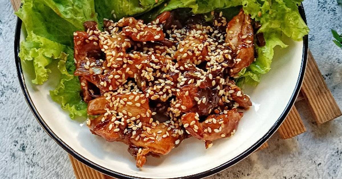 Resep Ayam Teriyaki Ala Hokben oleh Nindaummuzia Cookpad