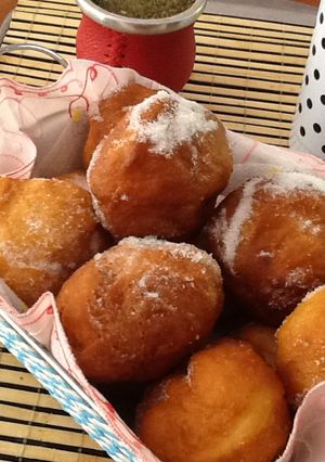Una foto de Buñuelos  de bananas