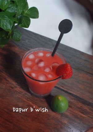 Foto resep Strawberry Lemonade