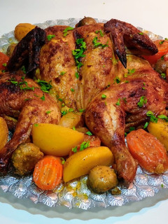 صورة لوصفة ألذ دجاج مشوي بالفرن 😋