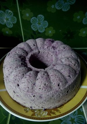 Foto resep Bolu Kukus Ubi ungu