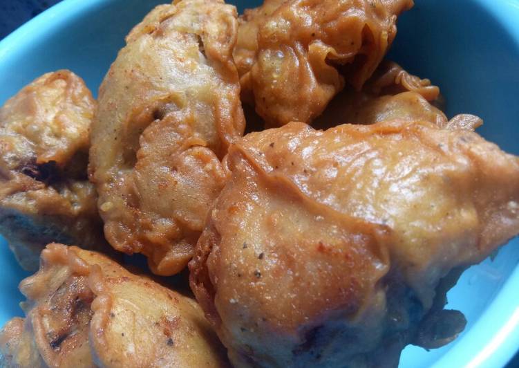 Ayam lalap tepung tapioka