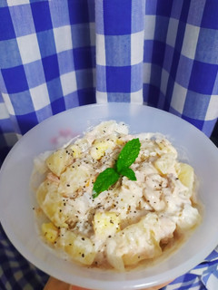 Una foto de Ensaladilla de yuca