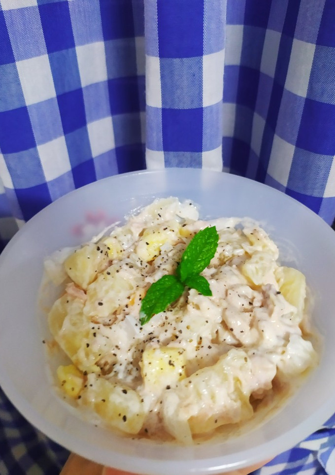 Una foto de Ensaladilla de yuca