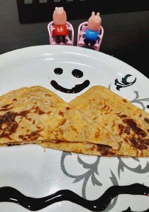 A picture of Cheese paratha.