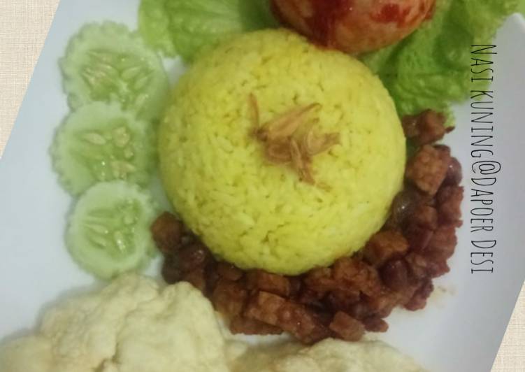 Nasi kuning ala sukabumi