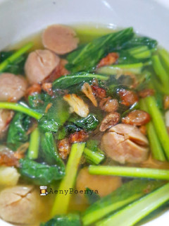 Foto resep Ca sawi bakso