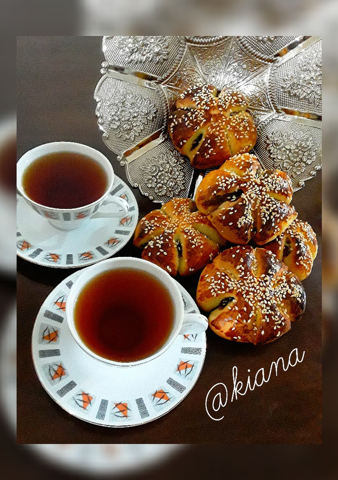 عکسی از دستور ❤کلوچه خرمایی