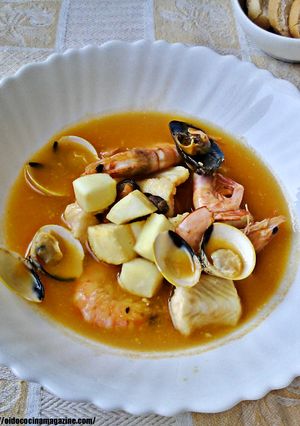 Una foto de Sopa de pescado