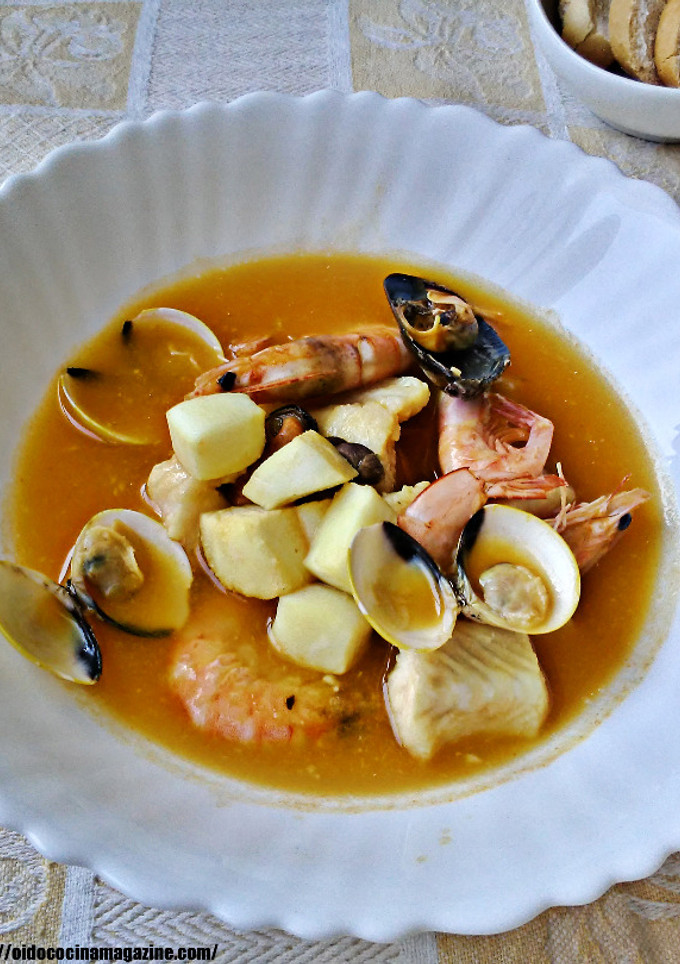Una foto de Sopa de pescado