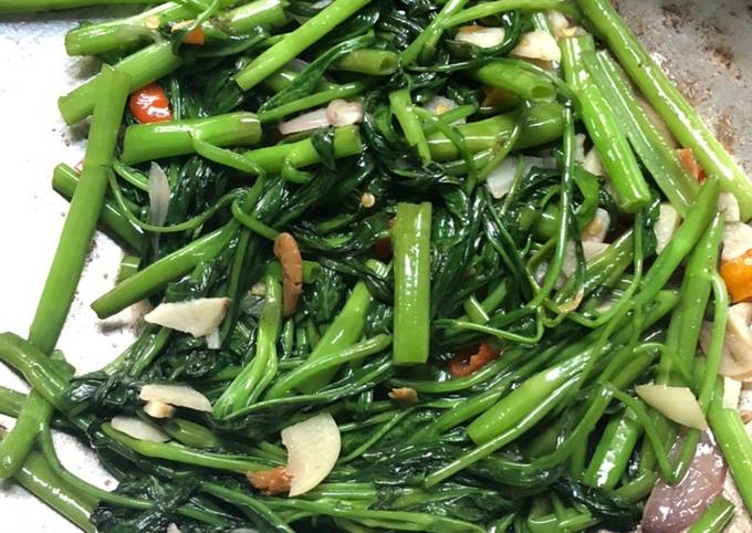 Tutorial Memasak Resep Ca kangkung