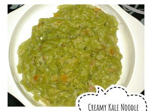 Foto resep Creamy Kale Noodle (Mie Kale Ladang Lima) MPASI 1tahun
