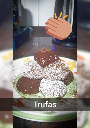 Una foto de Trufas súper facileees