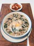 ข้าวต้มเห็ดหอมวากาเมะ