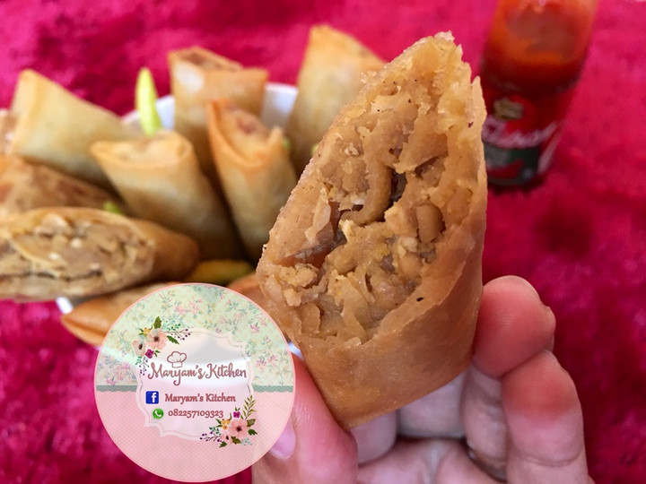 Langkah Mudah untuk Membuat Lumpia semarang isi rebung Sederhana Dan Enak