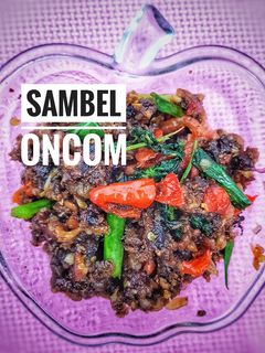 Foto resep Sambel oncom (kering)