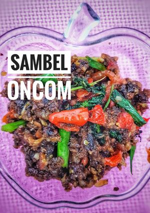 Foto resep Sambel oncom (kering)