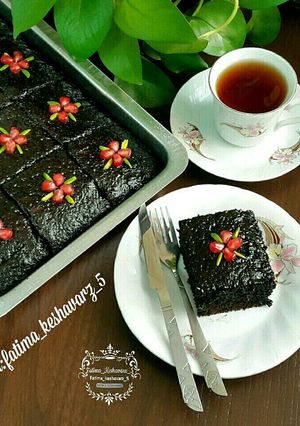 عکسی از دستور کیک شکلاتی خیس (براونی)