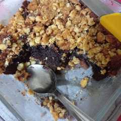 รูปของ Brownies crumble hemat praktis