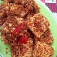 Gepuk tempe / tempe serundeng