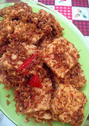 Foto resep Gepuk tempe / tempe serundeng