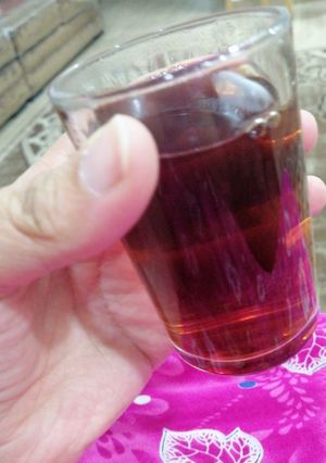 صورة لوصفة شاي زعفران