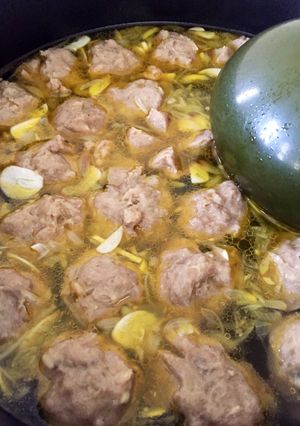 Foto resep Bakso Sapi tulang sumsum tanpa MSG